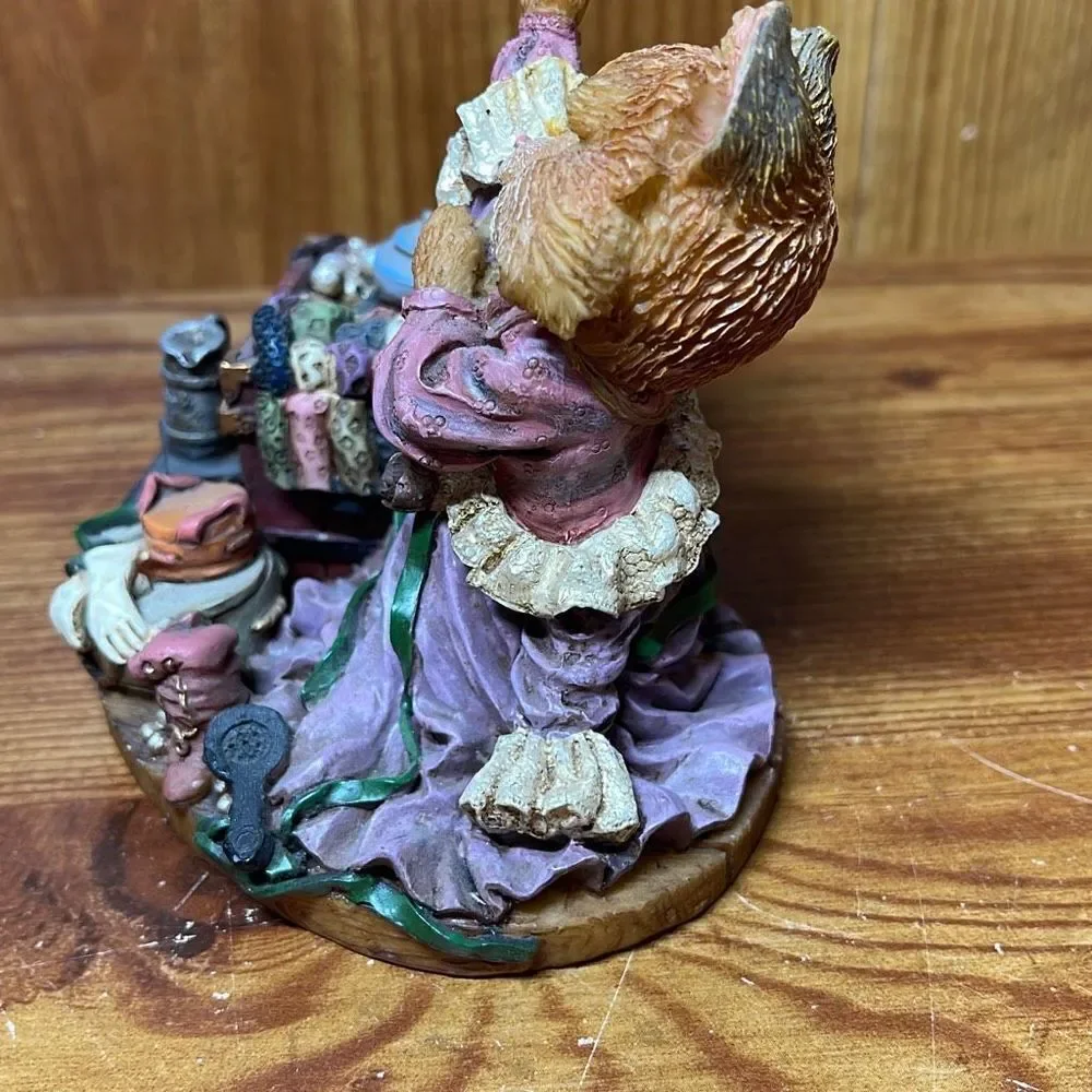 Merriweather Cat Figurines Magic‎ Memories Gardening Angel 1997